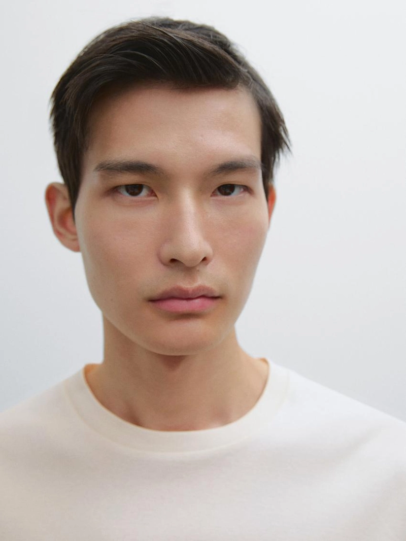 Футболка из 100% мерсеризированного хлопка