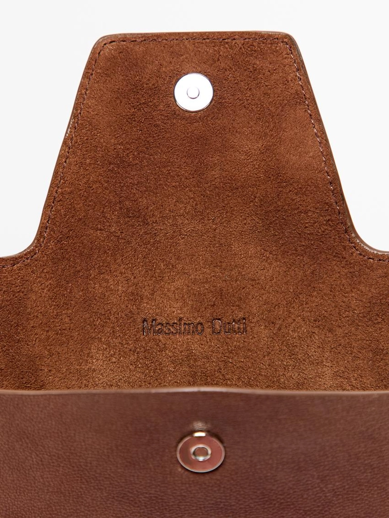 Футляр для солнечных очков из натуральной кожи nappa