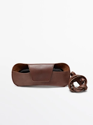 Футляр для солнечных очков из натуральной кожи NAPPA- Заказать в России