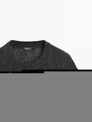 Свитер с регланом из смеси альпаки и шерсти- Заказать в России