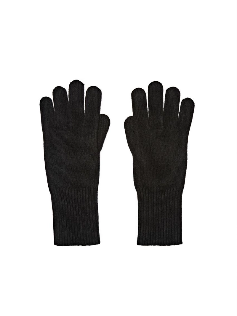 Варежки из шерстяного трикотажа смешанной пряжи