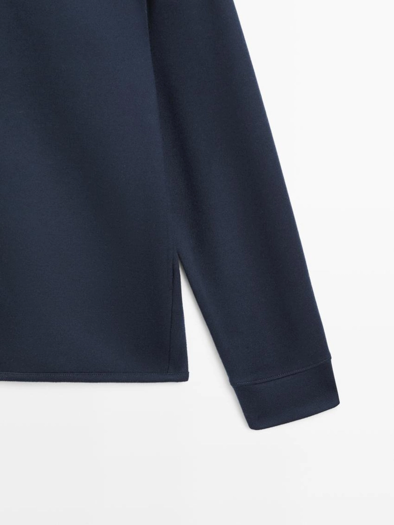 Куртка на молнии с деталями воротника