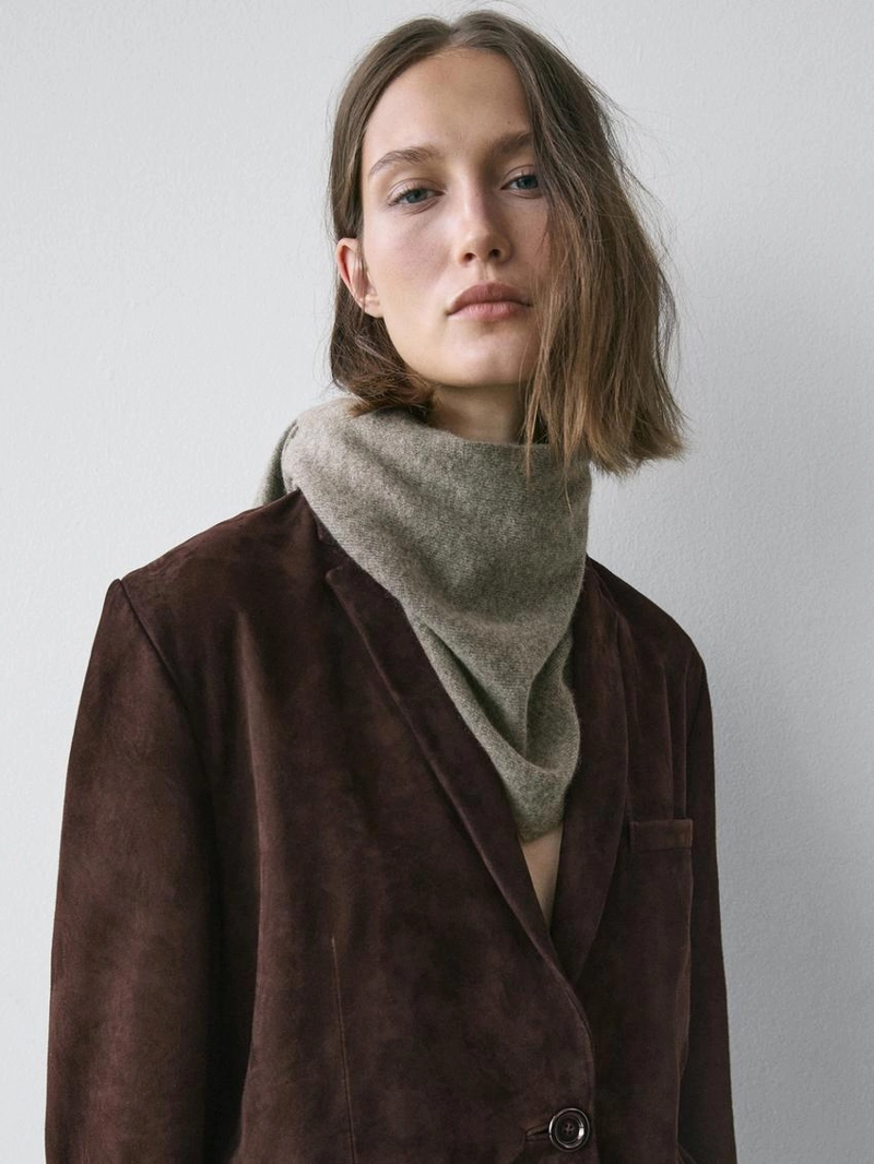 Замшевый блейзер