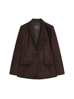 Замшевый блейзер- Заказать в России