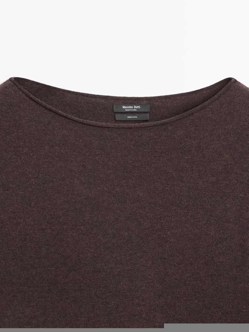 Свитер из 100% шерсти