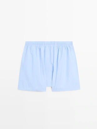 100% хлопковые полосатые боксеры- Заказать в России