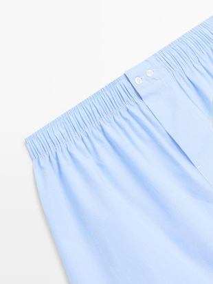 100% хлопковые полосатые боксеры- Заказать в России