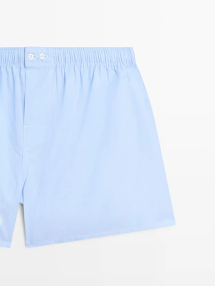 100% хлопковые полосатые боксеры- Заказать в России