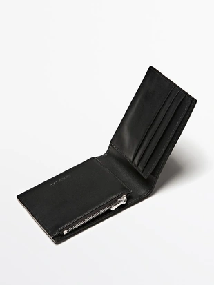 Кошелек из натуральной кожи наппа в стиле клатч- Заказать в России