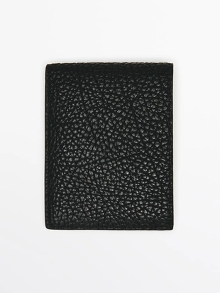 Кошелек из натуральной кожи наппа в стиле клатч- Заказать в России