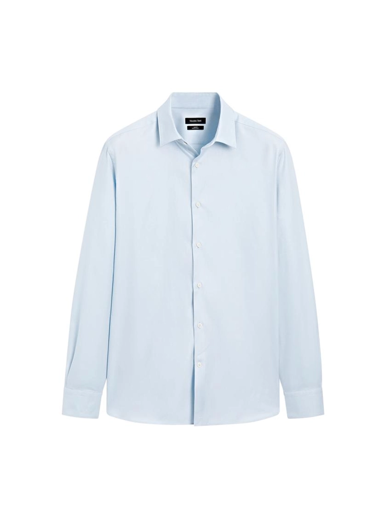 Рубашка oxford из хлопка слим-фит