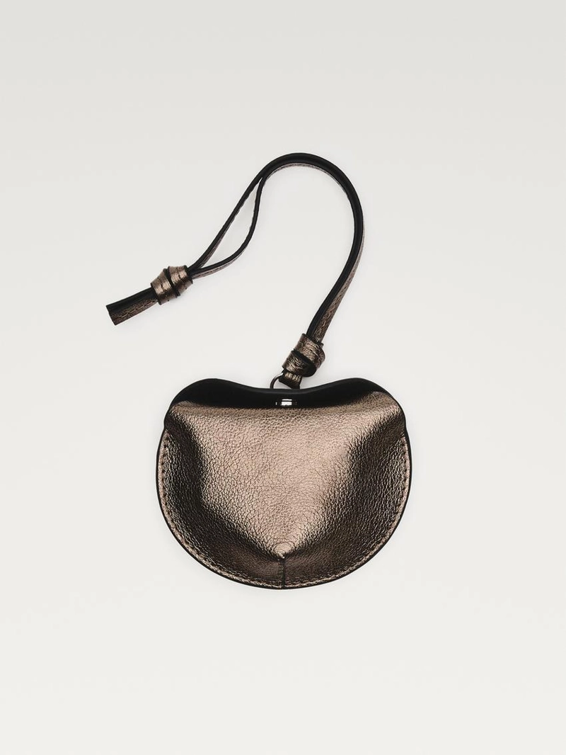 Чехол для airpods из кожи нубука с функцией складывания