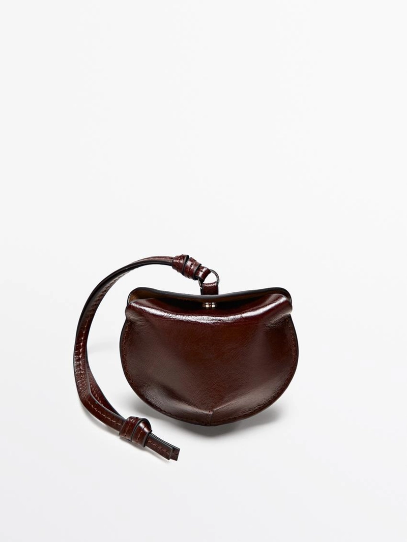 Чехол для airpods из кожи нубука с функцией складывания