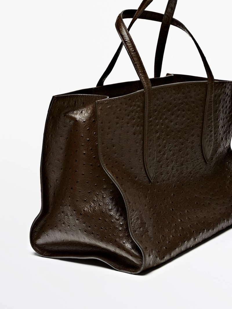 Сумка maxi текстурной кожи md icon