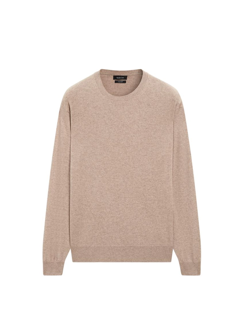 Свитер из 100% кашемира с круглым вырезом