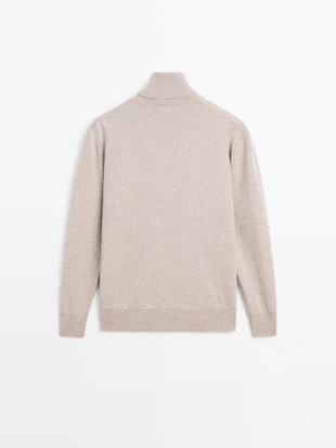 Джемпер водолазка из 100% кашемира- Заказать в России