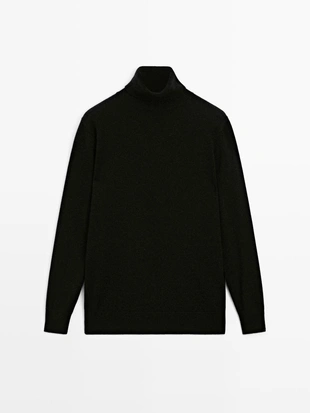 Вязанный свитер-воротник из 100% кашемира- Заказать в России