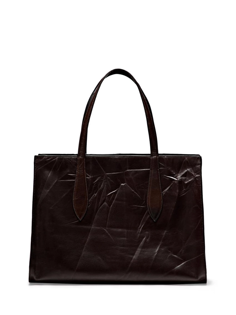 Сумка maxi md icon из потертой натуральной кожи