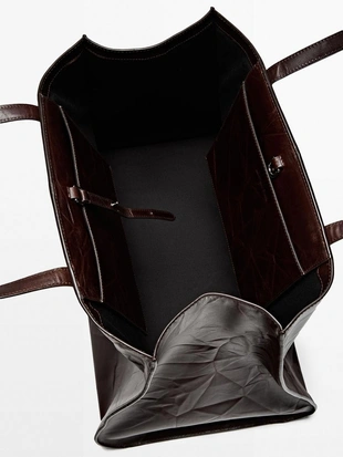 Сумка MAXI MD ICON из потертой натуральной кожи- Заказать в России