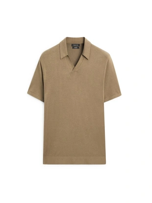 Поло из хлопка с короткими рукавами- Заказать в России