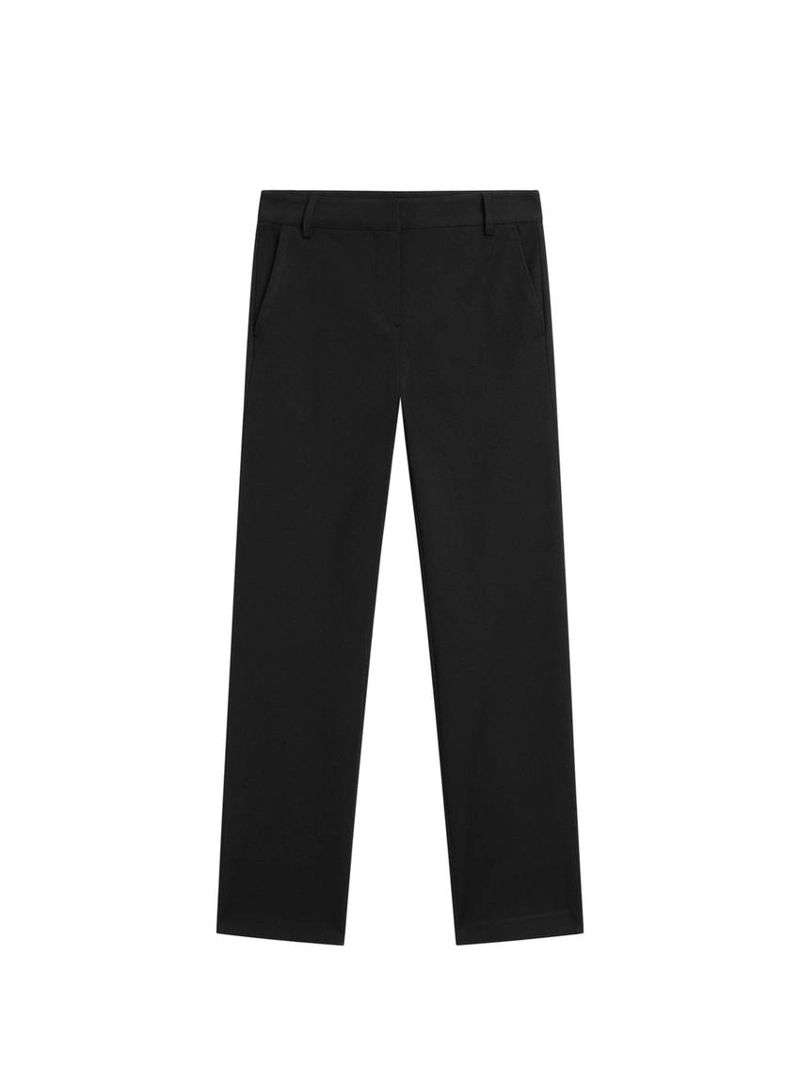 Брюки прямого кроя из технической ткани