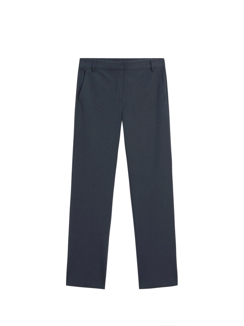 Брюки прямого кроя из технической ткани