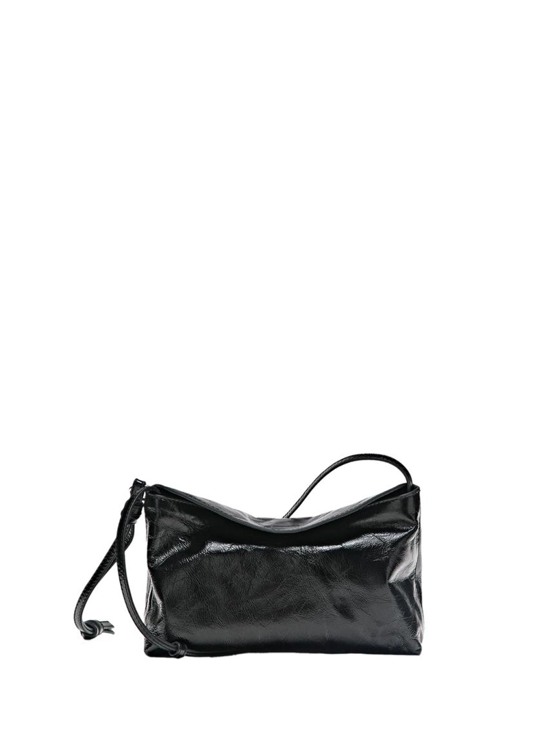 Сумка клатч через плечо из натуральной кожи наппа