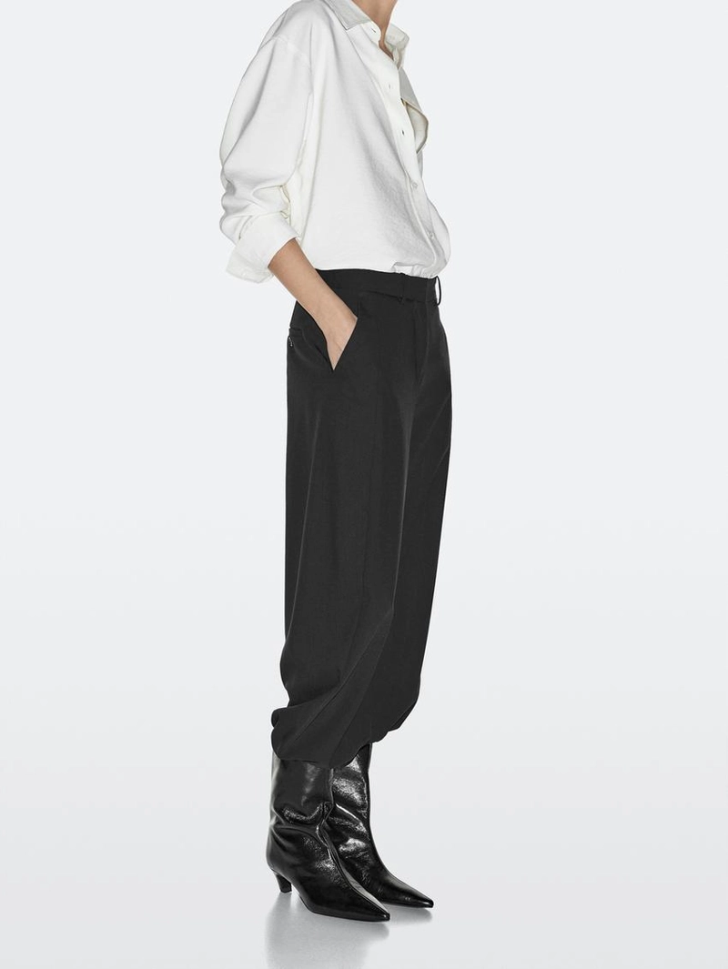 Кожаные ботильоны на высоком каблуке