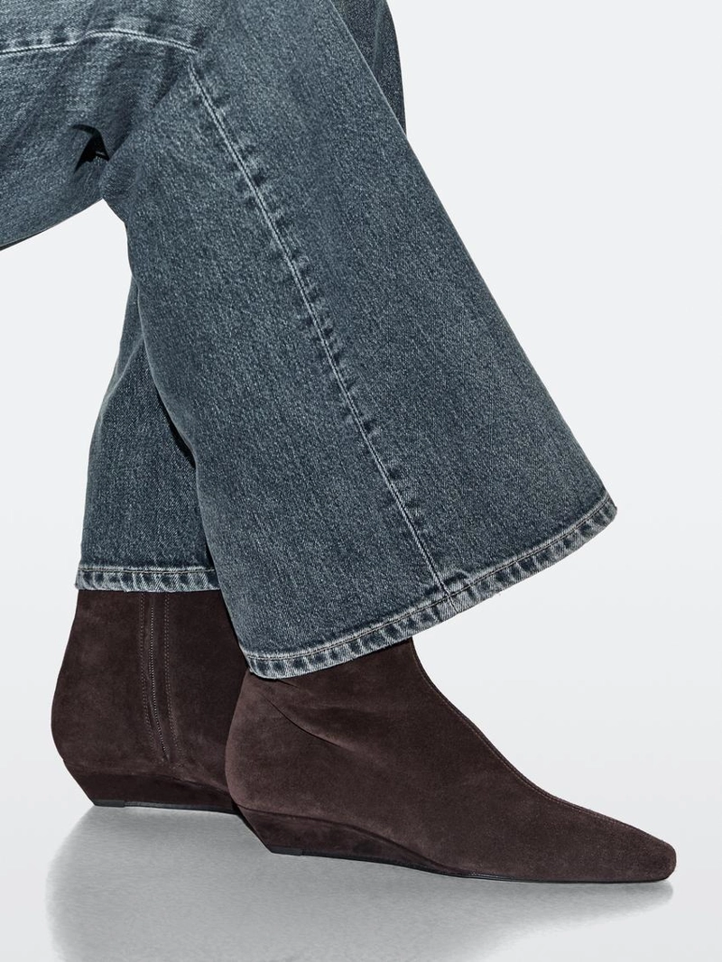 Ботильоны на утолщенном каблуке