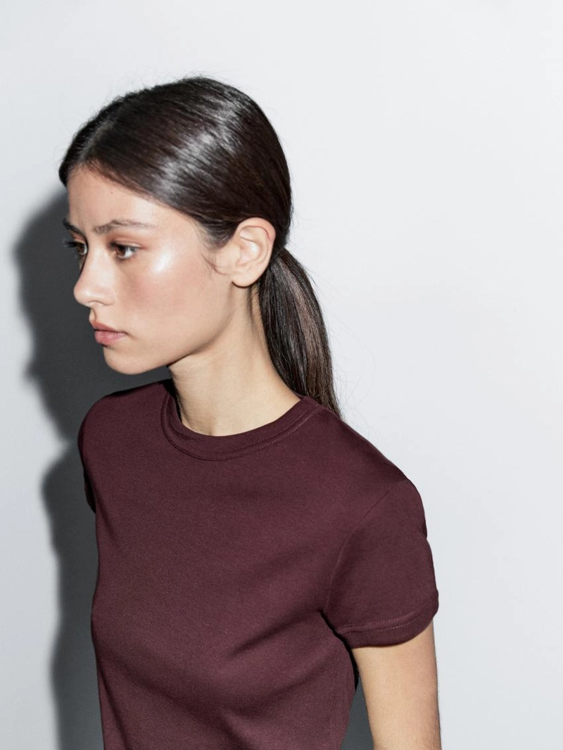 Футболка с коротким рукавом из 100% хлопка