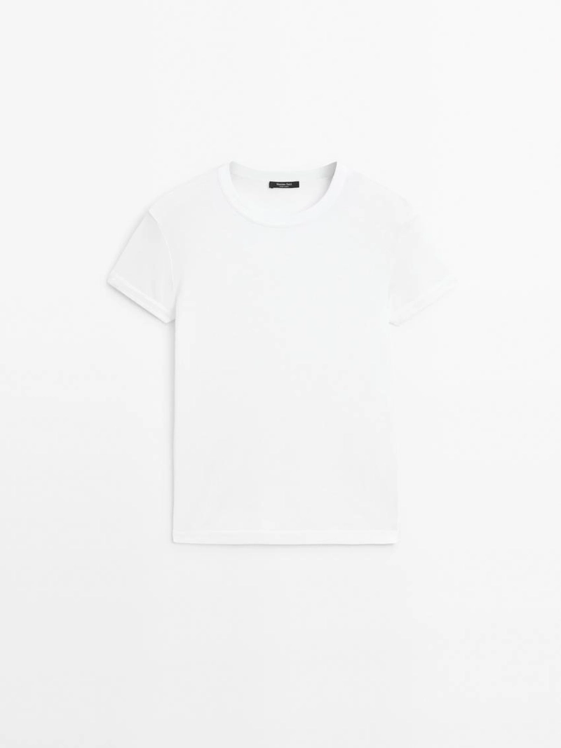 Футболка с коротким рукавом из 100% хлопка