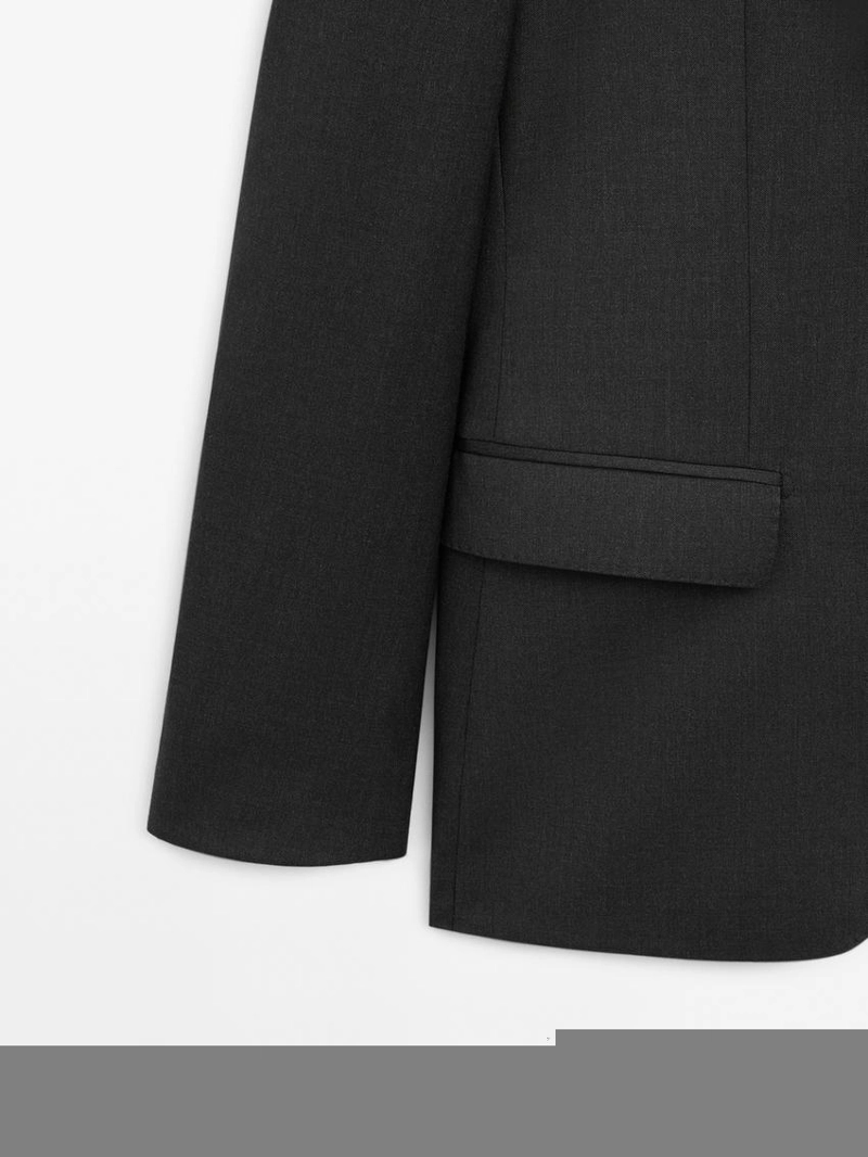 Пиджак из 100% шерсти