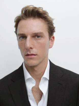 Пиджак из 100% шерсти- Заказать в России