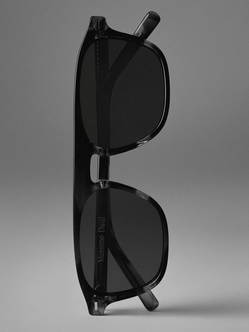 Солнцезащитные очки в стиле d-фрейм massimo dutti