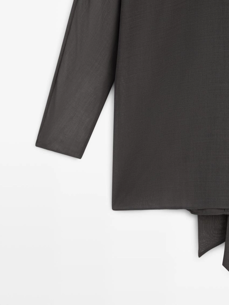 Блузка с завязкой - studio