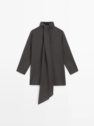 Блузка с завязкой - STUDIO- Заказать в России