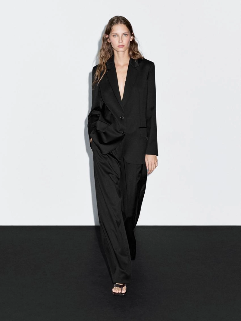 Брюки с отделкой из 100% экстра-тонкой шерсти