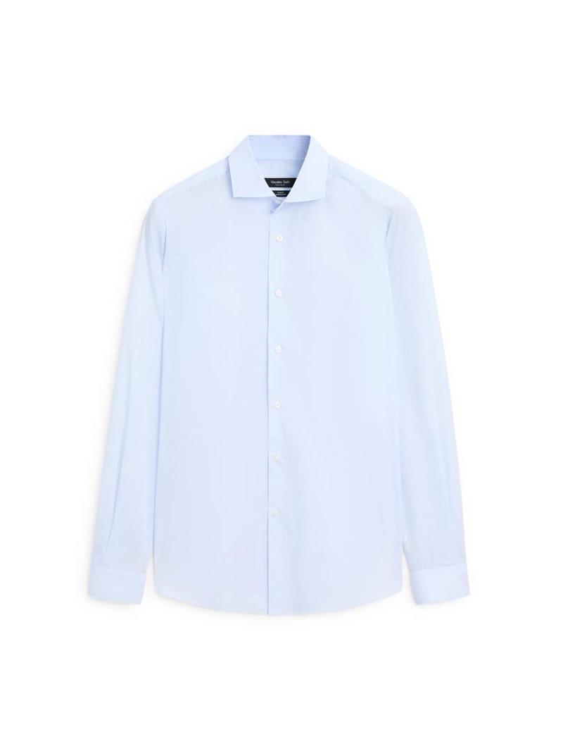 Рубашка slim fit из 100% хлопка