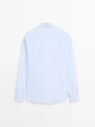 Рубашка SLIM FIT из 100% хлопка- Заказать в России
