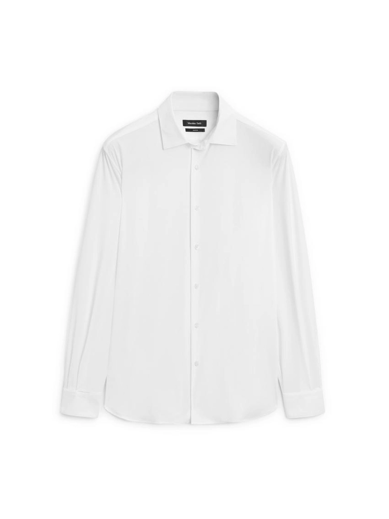 Рубашка slim fit stretch