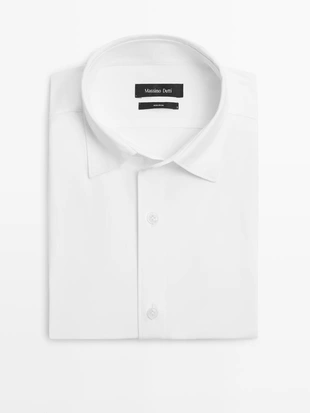 Рубашка SLIM FIT STRETCH- Заказать в России