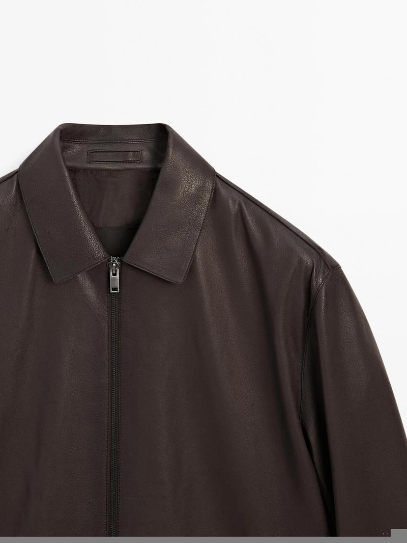 Куртка из овечьей кожи наппа