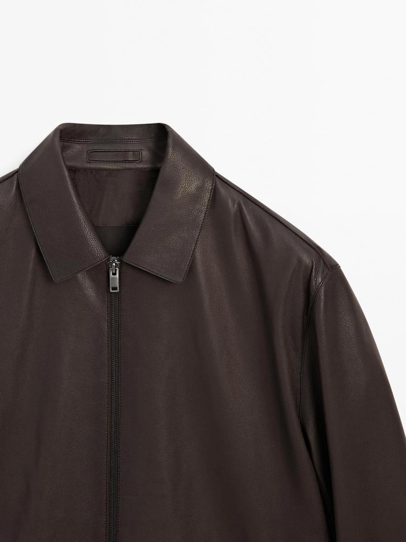 Куртка из овечьей кожи наппа