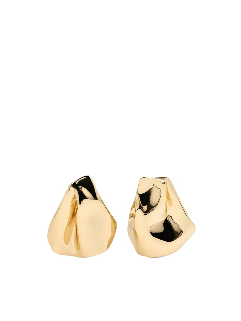 Средние серьги с защипами