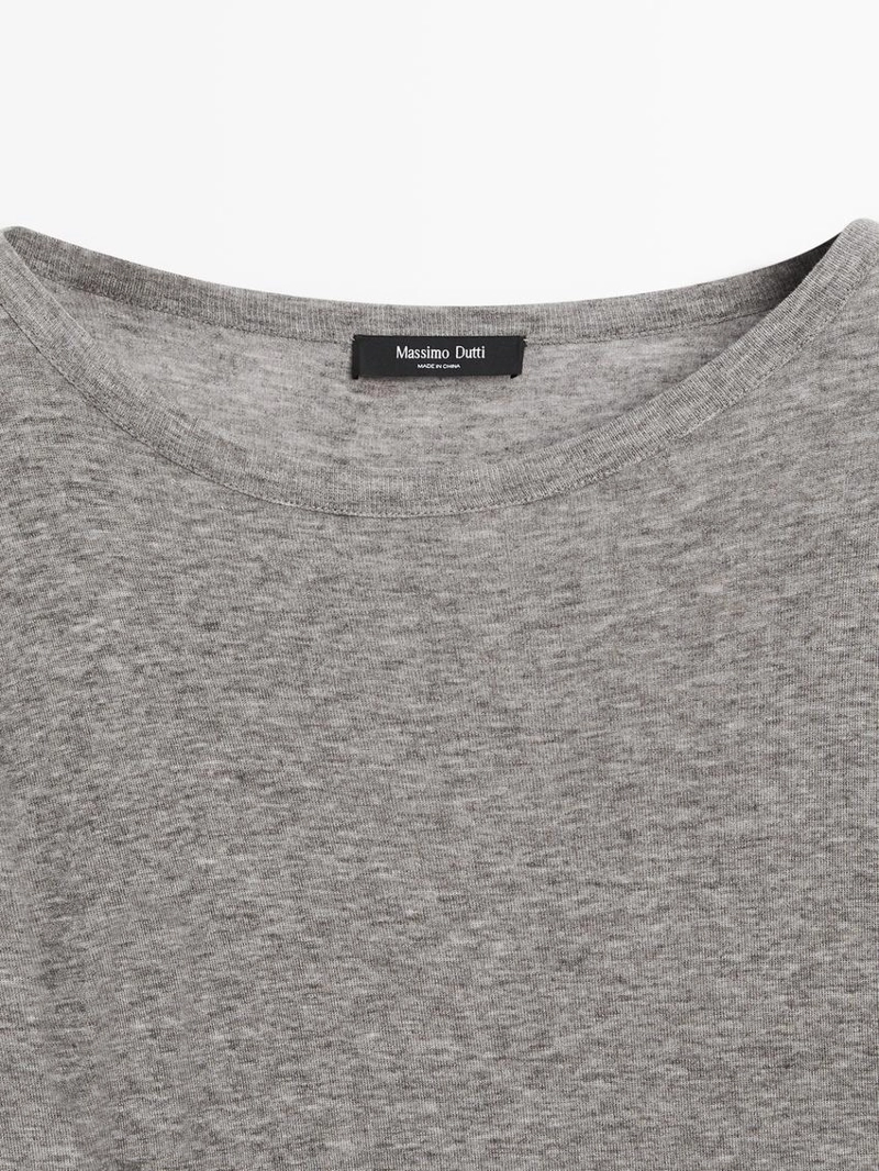 Футболка с деталями банта