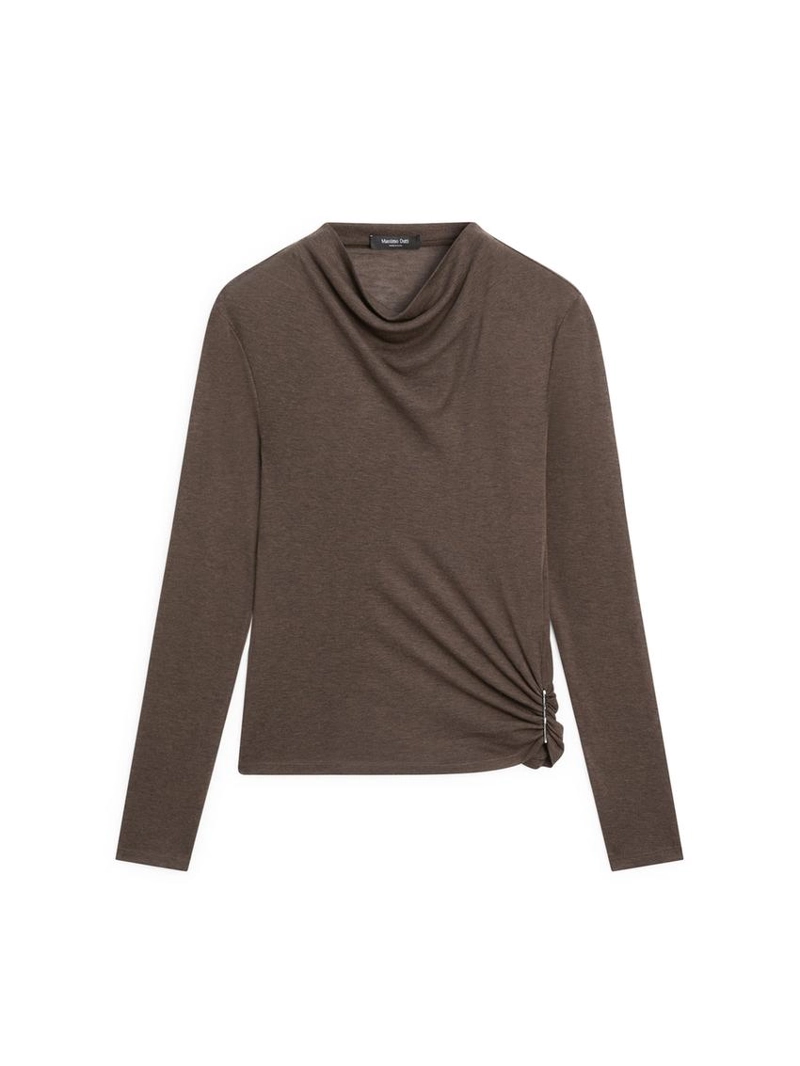 Водолазка с воротником-стойкой