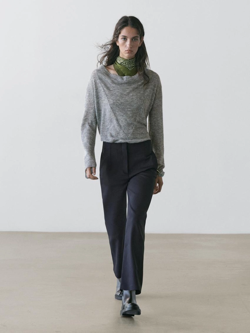 Брюки из технической смесовой ткани