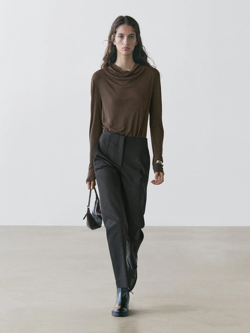 Брюки из технической смесовой ткани