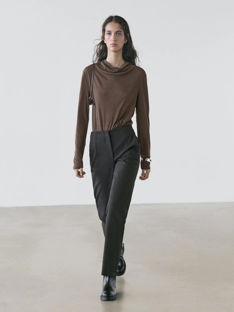 Брюки из технической смесовой ткани