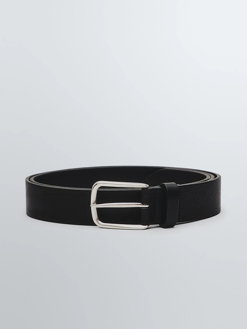 Кожанный ремень из напы